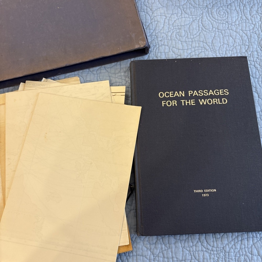 Ocean‎ Passages for the World 1973 Third Edition with 7 Maps